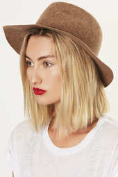 Clean Edge Fedora Hat from Topshop for $50