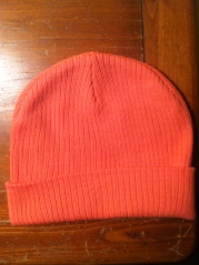 My Forever21 beanie for $2.80 in a pretty pink hue. 